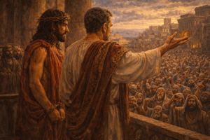 Pilot pronounced Behold the Man and I find no fault in Him